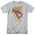 JLA/LIGHTNING TRAIL - S/S ADULT 18/1 - ATHLETIC HEATHER
