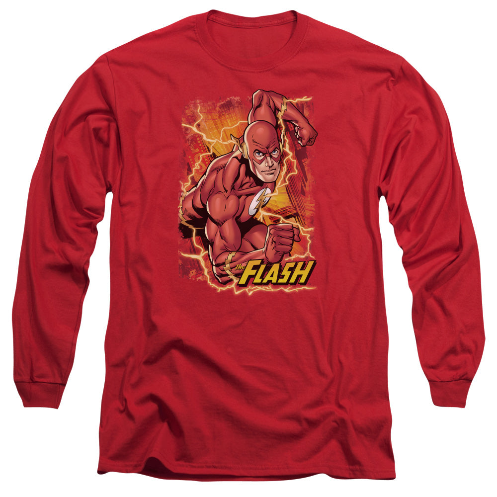 JLA/FLASH LIGHTNING -  L/S ADULT 18/1  - RED