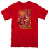 JLA/FLASH LIGHTNING - S/S ADULT 18/1 - RED