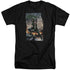 JLA/FIRE AND RAIN - S/S ADULT TALL 18/1 - BLACK