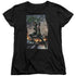 JLA/FIRE AND RAIN - S/S WOMENS TEE - BLACK
