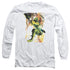 JLA/PAINTED ARCHER -  L/S ADULT 18/1  - WHITE