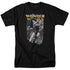 JLA/WONDER SLICE - S/S ADULT 18/1 - BLACK