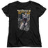 JLA/WONDER SLICE - S/S WOMENS TEE - BLACK