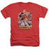 JLA/WONDER WOMAN - ADULT HEATHER - RED
