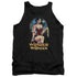 JLA/CITY WARRIOR - ADULT TANK - BLACK