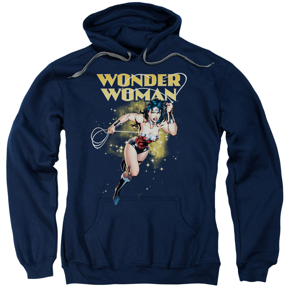 JLA/STAR LASSO - ADULT PULLOVER HOODIE - NAVY