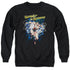 JLA/STARBURST - ADULT CREWNECK SWEATSHIRT - BLACK