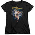 JLA/STARBURST - S/S WOMENS TEE - BLACK