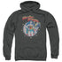 JLA/AT YOUR SERVICE - ADULT PULLOVER HOODIE - CHARCOAL