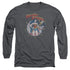 JLA/AT YOUR SERVICE -  L/S ADULT 18/1  - CHARCOAL