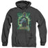 JLA/GL BROODING - ADULT HEATHER HOODIE - BLACK