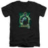 JLA/GL BROODING - S/S ADULT V-NECK 30/1 - BLACK