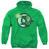 JLA/BLASTING LOGO - ADULT PULLOVER HOODIE - KELLY GREEN