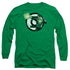 JLA/BLASTING LOGO -  L/S ADULT 18/1  - KELLY GREEN