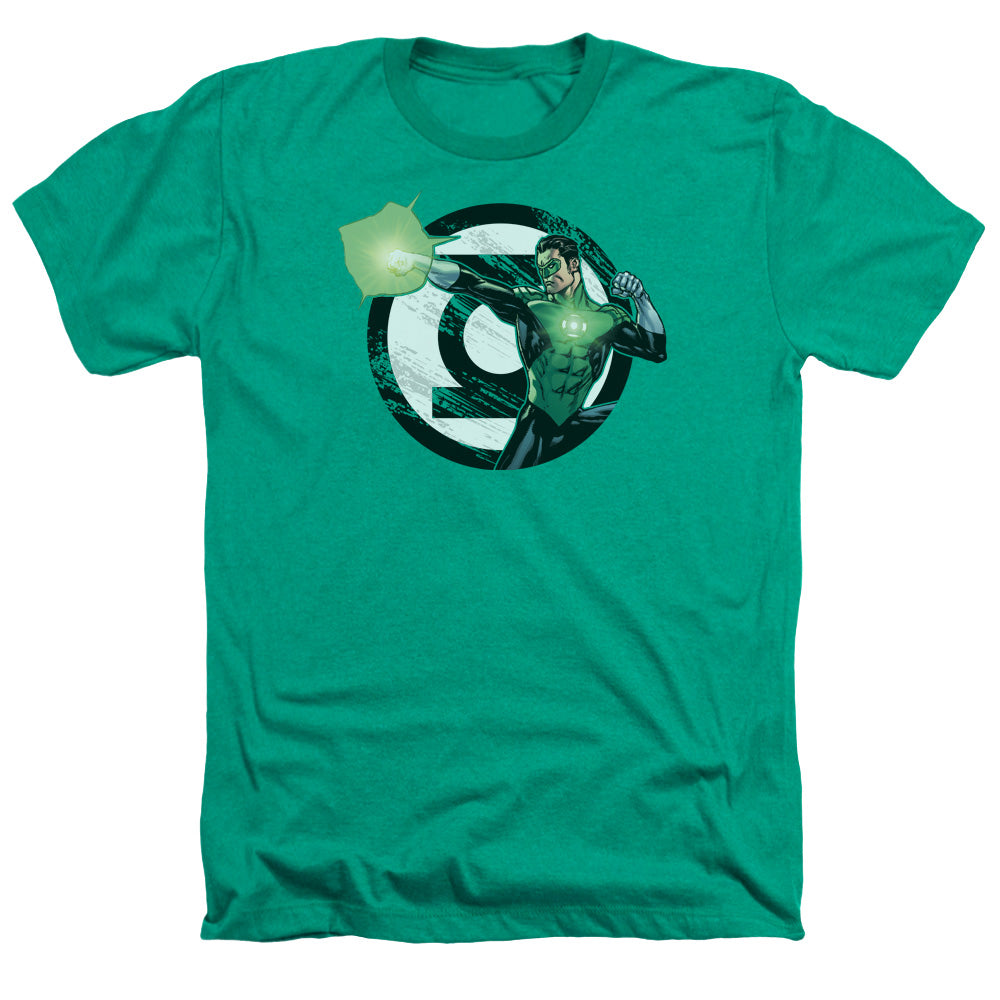 JLA/BLASTING LOGO - ADULT HEATHER - KELLY GREEN