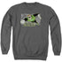 JLA/SPACE COP - ADULT CREWNECK SWEATSHIRT - CHARCOAL