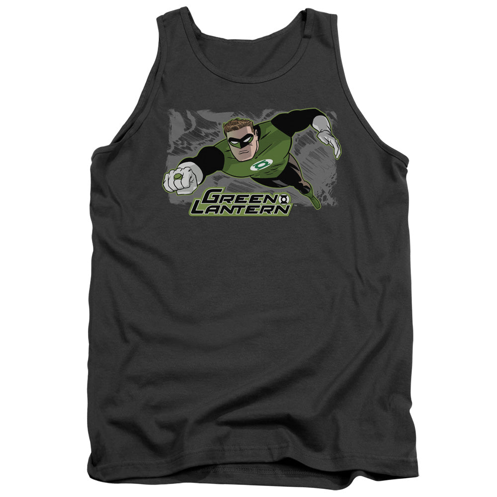 JLA/SPACE COP - ADULT TANK - CHARCOAL