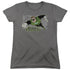 JLA/SPACE COP - S/S WOMENS TEE - CHARCOAL