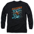 JLA/AQUAMAN AQUA BUBBLES -  L/S ADULT 18/1  - BLACK