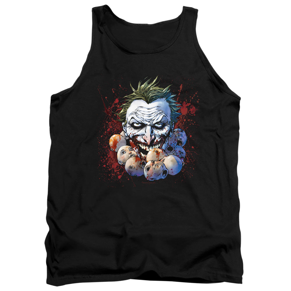 JLA/DOLL HEADS - ADULT TANK - BLACK