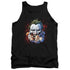JLA/DOLL HEADS - ADULT TANK - BLACK