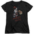 JLA/HARLEY HAMMER - S/S WOMENS TEE - BLACK