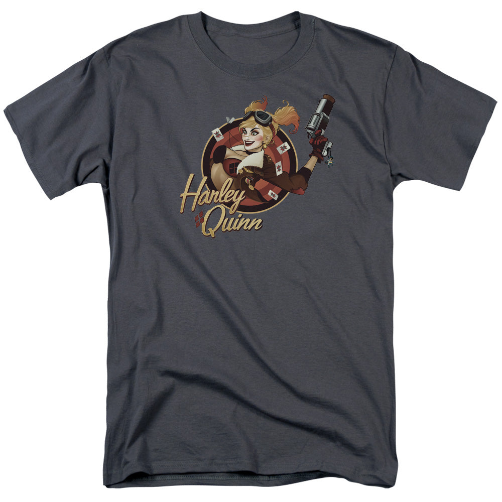 JLA/HARLEY BOMBER - S/S ADULT 18/1 - CHARCOAL