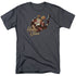 JLA/HARLEY BOMBER - S/S ADULT 18/1 - CHARCOAL