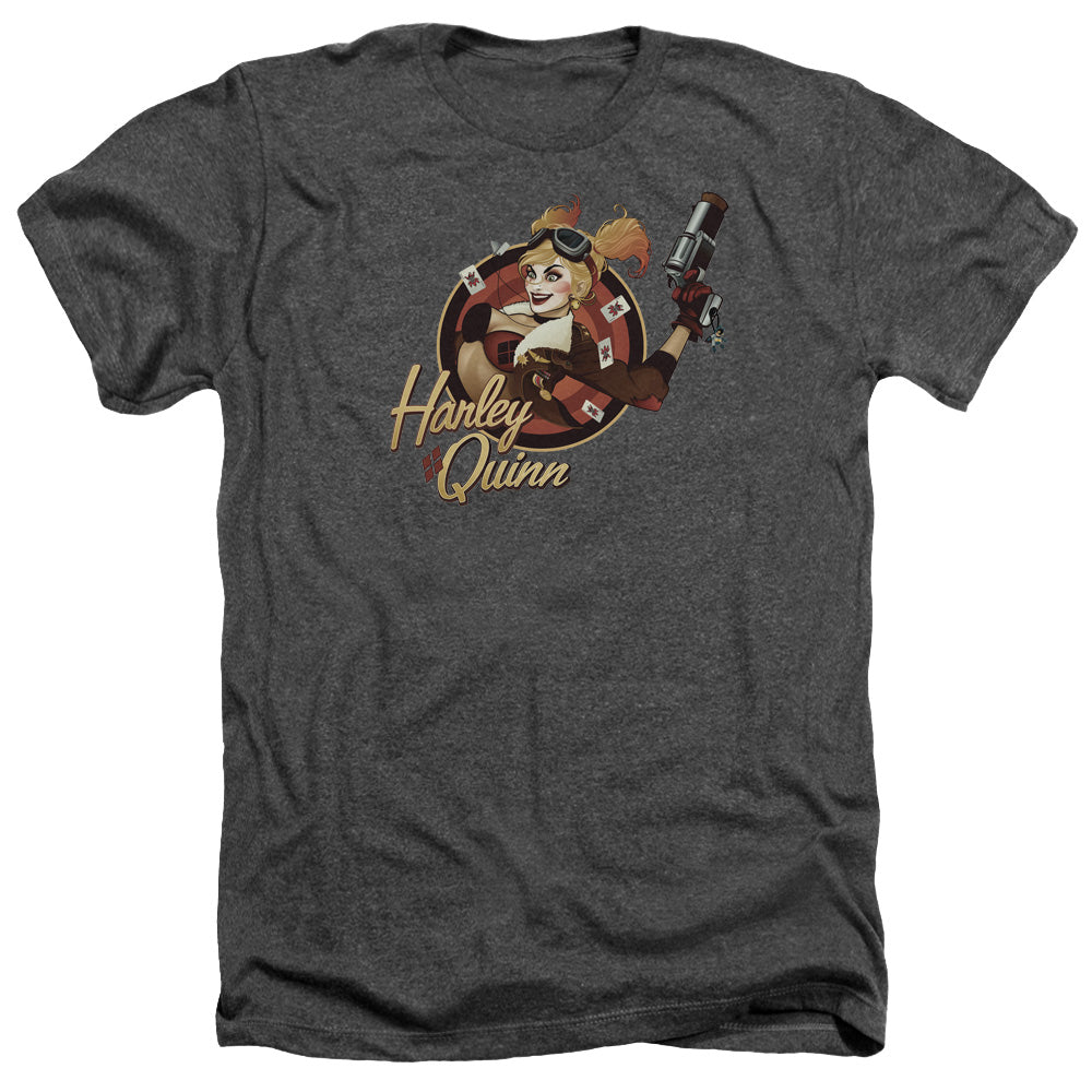 JLA/HARLEY BOMBER - ADULT HEATHER - CHARCOAL