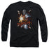 JLA/DEADSHOT -  L/S ADULT 18/1  - BLACK