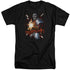 JLA/DEADSHOT - S/S ADULT TALL 18/1 - BLACK