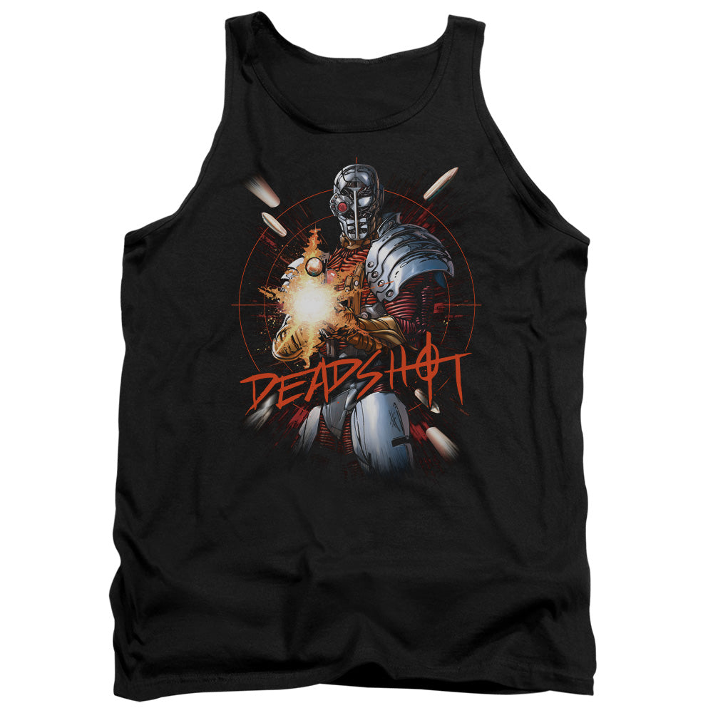 JLA/DEADSHOT - ADULT TANK - BLACK
