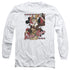 JLA/HARLEY BOMBSHETLL -  L/S ADULT 18/1  - WHITE