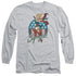 JLA/SUPERGIRL BOMBSHELL -  L/S ADULT 18/1  - SILVER