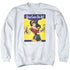 JLA/WONDER BOMBSHELL - ADULT CREWNECK SWEATSHIRT - WHITE
