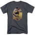 JLA/BATGIRL BOMBSHELL - S/S ADULT 18/1 - CHARCOAL