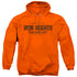 JLA/IRON HEIGHTS - ADULT PULLOVER HOODIE - ORANGE