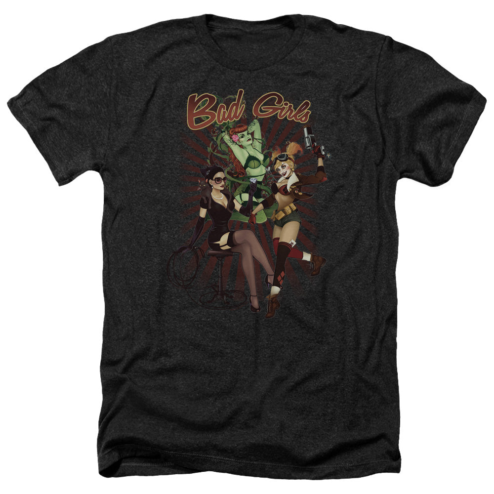 JLA/BAD GIRLS - ADULT HEATHER - BLACK