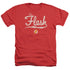 JLA/OLD SCHOOL FLASH - ADULT HEATHER - RED