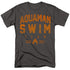 JLA/AQUAMAN SWIM TEAM - S/S ADULT 18/1 - CHARCOAL