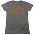 JLA/AQUAMAN SWIM TEAM - S/S WOMENS TEE - CHARCOAL