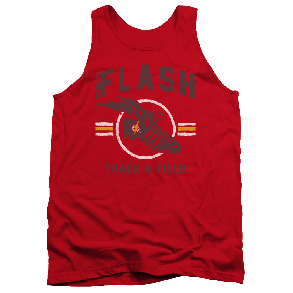 JLA/TRACK AND FIELD - ADULT TANK - RED