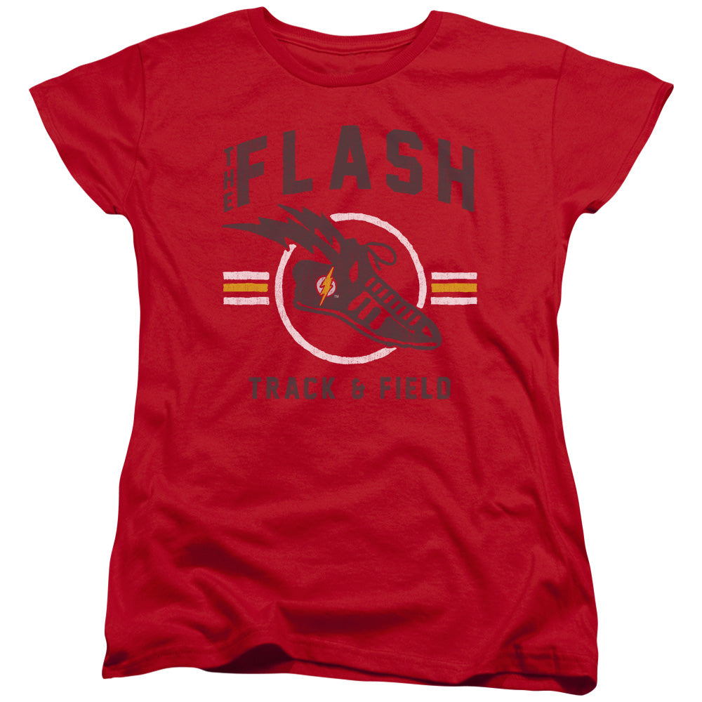 JLA/TRACK AND FIELD - S/S WOMENS TEE - RED