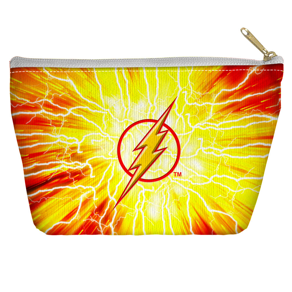 JLA/LIGHTNING EMBLEM - T-BOTTOM ACCESSORY POUCH