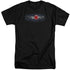 JLA/CYBORG TITLE - S/S ADULT TALL 18/1 - BLACK