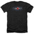 JLA/CYBORG TITLE - ADULT HEATHER - BLACK