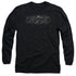 JLA/AQUAMAN TITLE -  L/S ADULT 18/1  - BLACK