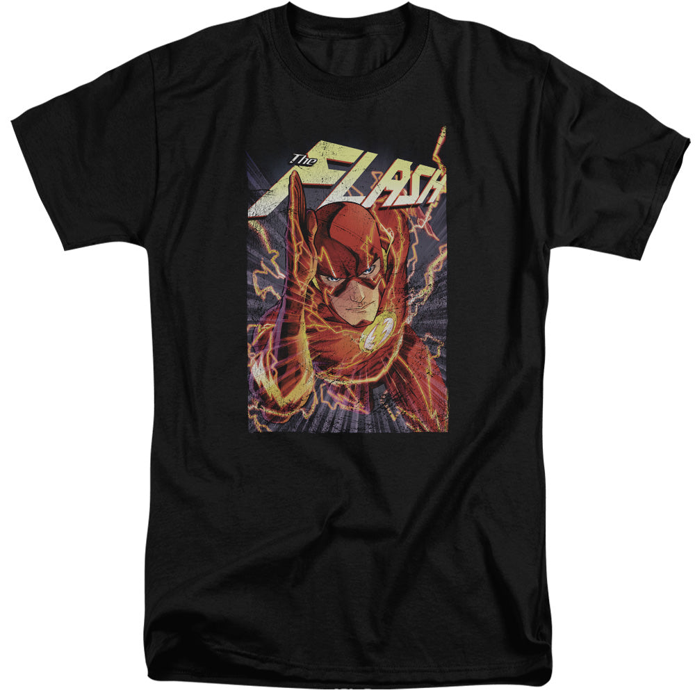 JLA/FLASH ONE - S/S ADULT TALL 18/1 - BLACK