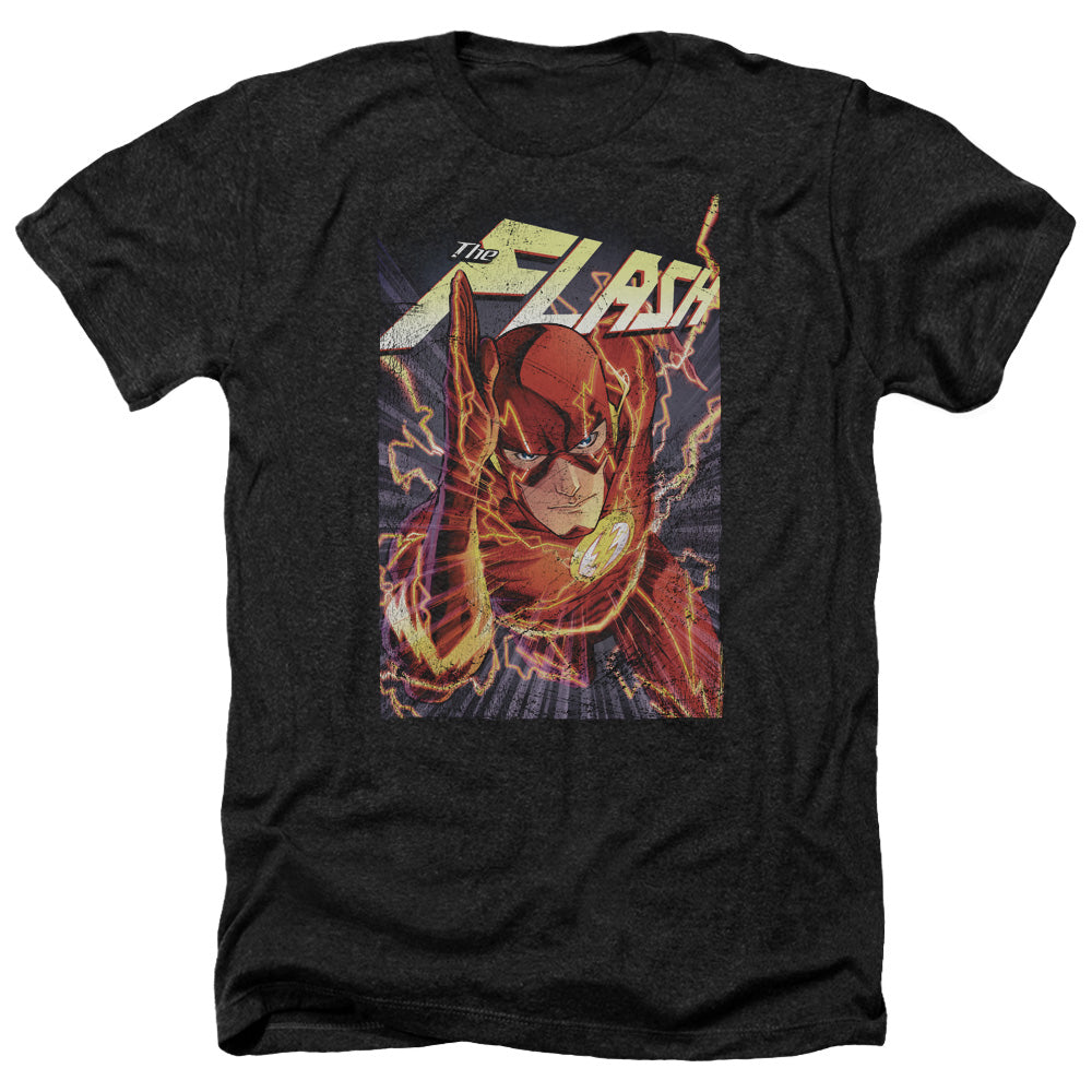 JLA/FLASH ONE - ADULT HEATHER - BLACK